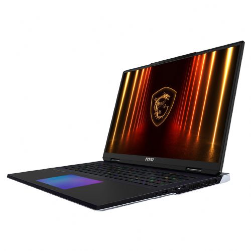 Prenosnik MSI Titan 18 HX AI A2XWIG-073 CU9 285HX RTX 5080 64GB DDR5 6TBSSD/DE/ W11P črna srebrna