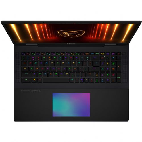 Prenosnik MSI Titan 18 HX AI A2XWIG-073 CU9 285HX RTX 5080 64GB DDR5 6TBSSD/DE/ W11P črna srebrna