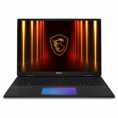 Prenosnik MSI Titan 18 HX AI A2XWJG-656 CU 9 285HX RTX 5090 64GB DDR5 6TBSSD DE W11P črna srebrna