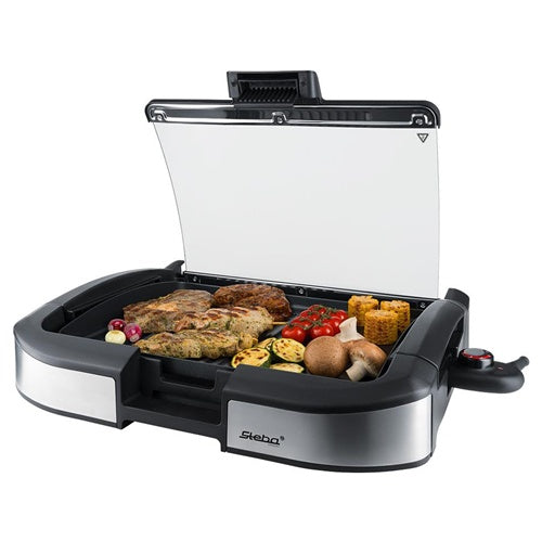Namizni električni žar Steba BBQ Tischgrill VG 195, 2200 W, črna