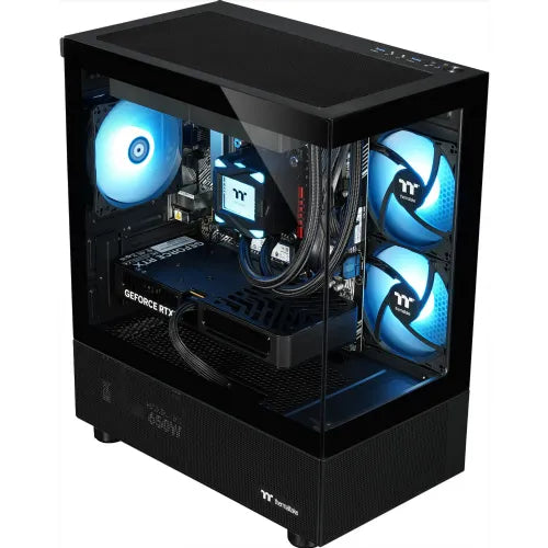 Namizni računalnik Thermaltake FTW A-Line LCS 5060 D5 AMD Ryzen 7 8700F, 32GB DDR5, RTX 5060 8GB, 1TB SSD, Windows 11 Home, črna/prozorna