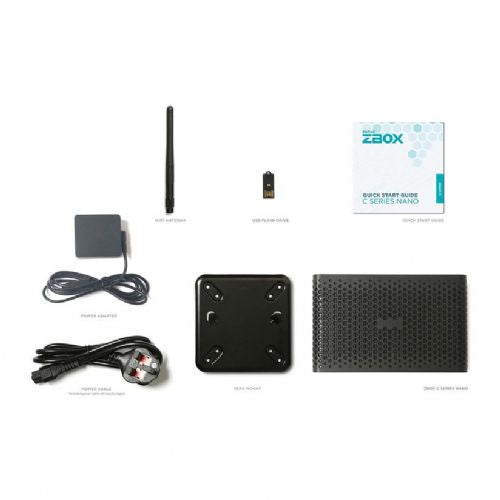 Namizni računalnik Zotac ZBOX CI669 nano Intel Core i7-1355U, brez ventilatorja, DDR5 podpora, Wi-Fi 6, brez operacijskega sistema