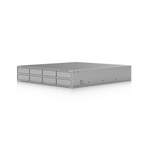 NAS sistem Ubiquiti UniFi UNAS Pro 8, 8 rež za diske, štirijedrni ARM 2,0 GHz, 16 GB RAM, 10 Gbit/s, redundantni napajalnik