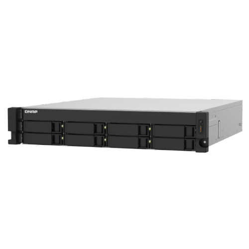 NAS sistem Qnap TS-832PXU-RP-4G, 8 rež, 4 GB RAM, 1,7 GHz štirijedrni procesor, 2x 10GbE SFP+, redundantno napajanje