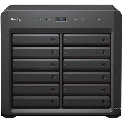 NAS sistemi Synology DS3622xs+ Intel Xeon D-1531, 16 GB RAM, 12 rež za diske, 10Gbps LAN, USB 3.2 Gen 1