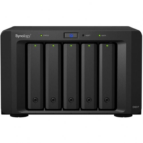 NAS Synology DX517 za omrežno shranjevanje (črna)