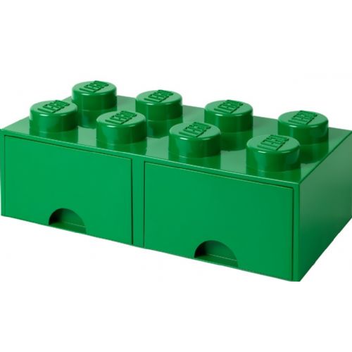 Lego®: Kutija za pohranu s 8 građevinskih blokova - zelena (40061734)