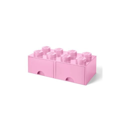 Lego®: Škatla za shranjevanje z gradnikom 8 - Roza (40061738)