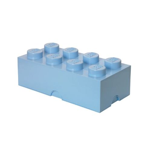 Lego®: Škatla za shranjevanje z gradnikom 8 - Svetlo modra (40041736)