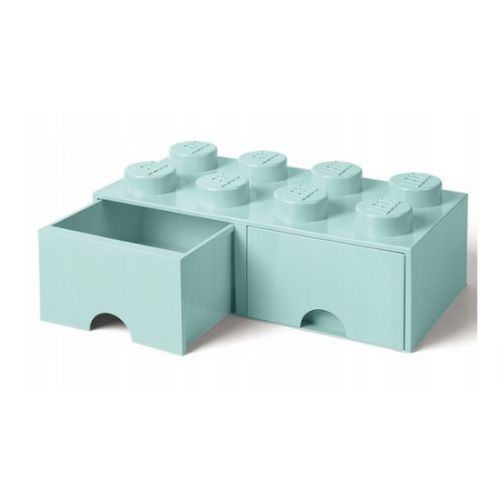 Lego®: Škatla za shranjevanje z gradnikom 8 - modra (40061742)