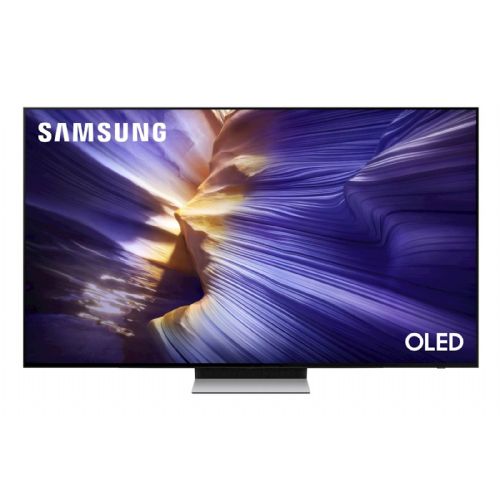 Televizor Samsung 55S90F 139 cm (55''), 3840 x 2160 (4K UHD), OLED, Tizen, 144Hz, 40W, siva (QE55S90FAEXXH)
