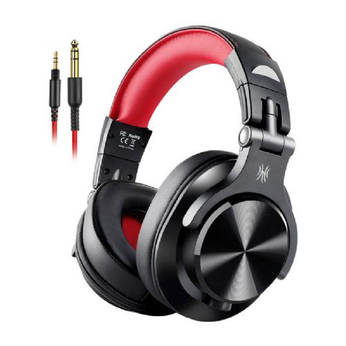 Oneodio A71 žične slušalke (črne in rdeče)