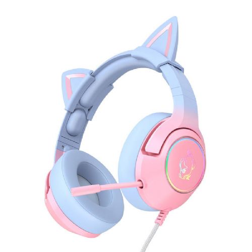 Gaming slušalke ONIKUMA K9 Pink/Blue