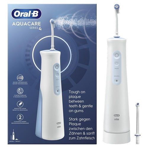 Oral-B električna četkica za zube AquaCare 4, bijela