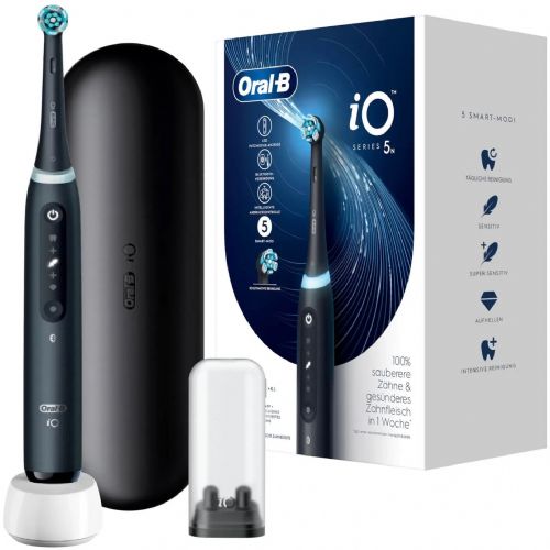 Električna zobna ščetka Oral-B iO serija 5 mat črna