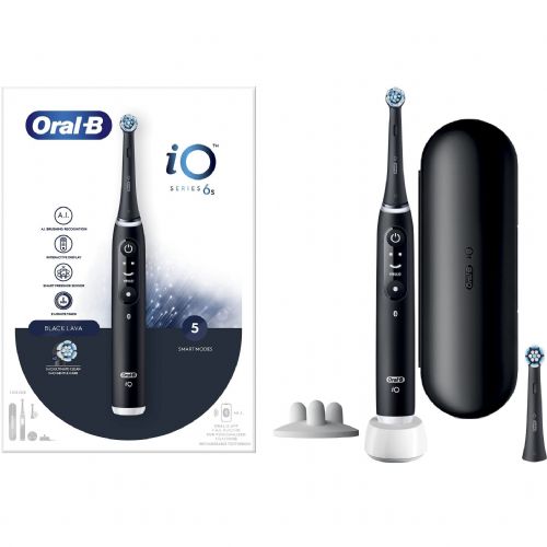 Oral-B iO Series 6s električna četkica za zube, crna