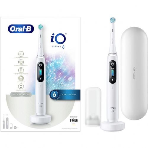 Električna zobna ščetka Oral-B iO Series 8 *bela*
