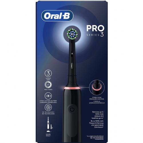 Oral-B Pro 3 3000 CrossAction Black Edition