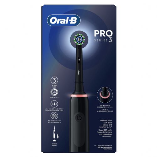 Oral-B Pro 3 3000 CrossAction Black Edition