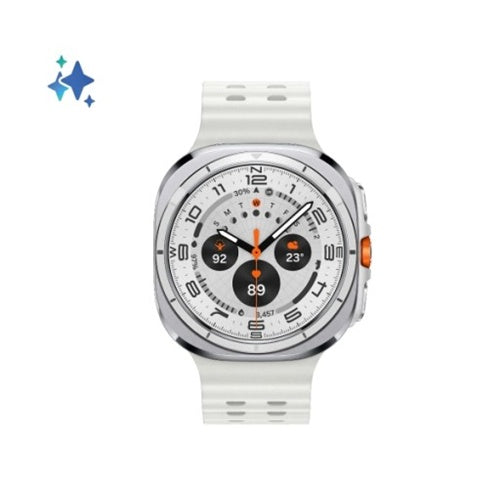 Pametna ura Samsung Galaxy Watch Ultra (2025) (titanovo bela, LTE)