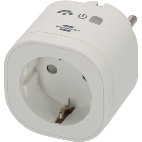 Pametna vtičnica Brennenstuhl WAE 3600 XS01 Alexa, Google Home, Matter, WiFi, merjenje porabe, IP20, 3680 W