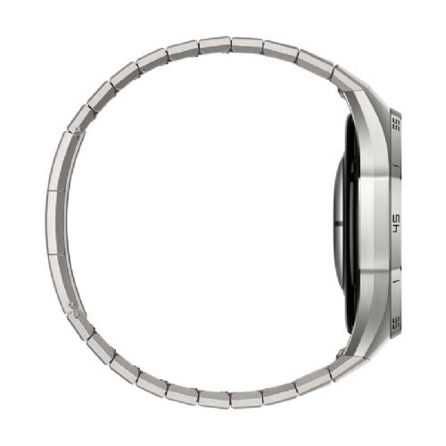 Pametna ura Huawei Watch GT 6 Pro Titanium (46mm, AMOLED, 21 dni baterije, vodoodpornost 5 ATM, EKG, priložene slušalke FreeBuds SE3)