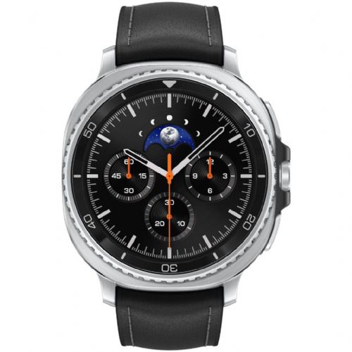 Pametna ura Samsung Galaxy Watch8 Classic (črna, 46 mm, LTE, hibridni pašček)