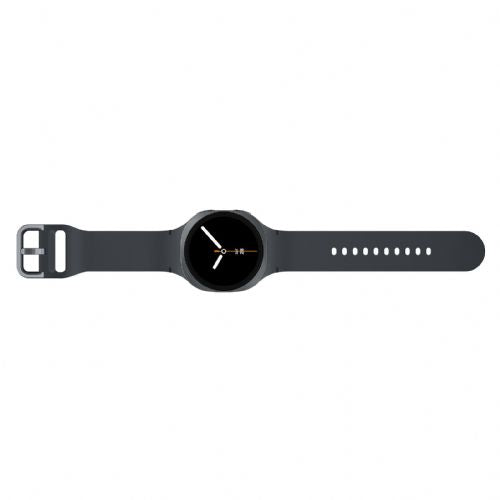 Pametna ura Samsung Galaxy Watch8 LTE 40 mm temno siva, športni pašček M/L, sAMOLED zaslon, 32 GB, GPS