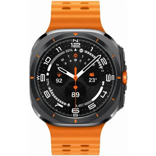 Pametna ura Samsung Galaxy Watch Ultra L705, 47 mm, LTE, Region West, siva, oranžen pašček