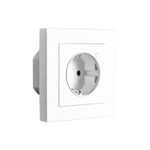 Pametna vtičnica Aqara H2 merjenje porabe, podpora Alexa/Apple/Google/Matter/Thread/Zigbee, za notranjo uporabo, bela