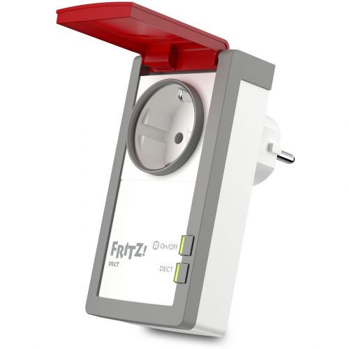 Pametna vtičnica FRITZ! DECT 210 merjenje porabe, pametno upravljanje, za notranjo in zunanjo uporabo, odporna na brizganje, moč 3450 W