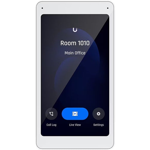 Pametni krmilnik in daljinski upravljalnik Ubiquiti Intercom Viewer, 5" zaslon na dotik, PoE napajanje, montaža na steno, belo, set 3 kosov