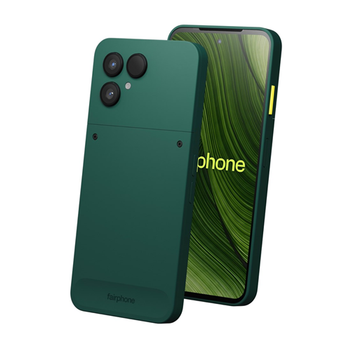 Pametni telefon Fairphone Das Fairphone (Gen. 6) 256 GB (modro zelena, Android 15, 8 GB)