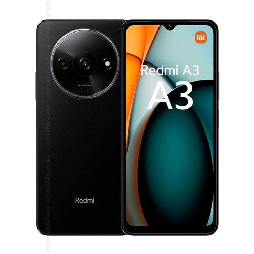 Pametni telefon Xiaomi Redmi A3 64GB, Android 14, črna