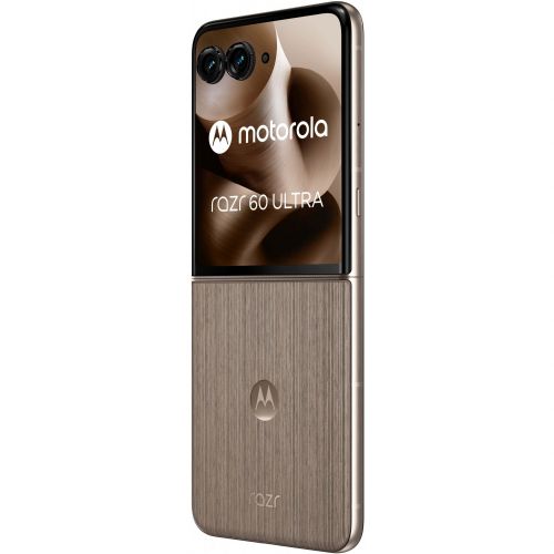 Pametni telefon Motorola razr 60 Ultra 512GB (Mountain Trail, Android, lesena površina, 16 GB LPDDR5X)