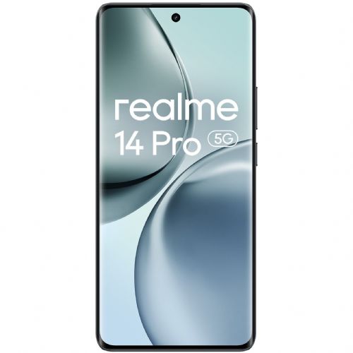 Pametni telefon Realme 14 Pro 5G 256GB semiš siv, 8 GB RAM, 6000 mAh, OLED 120 Hz, IP68