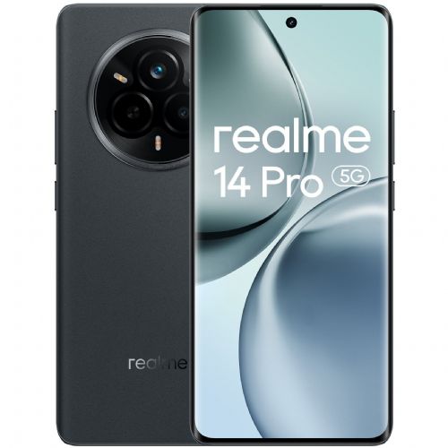 Pametni telefon Realme 14 Pro 5G 256GB semiš siv, 8 GB RAM, 6000 mAh, OLED 120 Hz, IP68