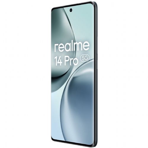 Pametni telefon Realme 14 Pro 5G 256GB semiš siv, 8 GB RAM, 6000 mAh, OLED 120 Hz, IP68