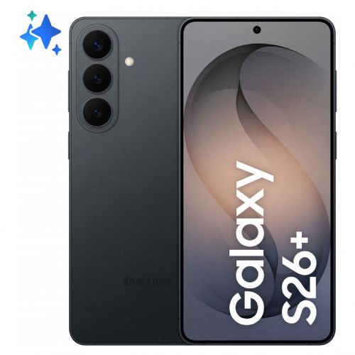 Pametni telefon Samsung Galaxy S26+ 256GB črn, 12GB RAM, AMOLED 120Hz, kamera 50MP, IP68, Android 16