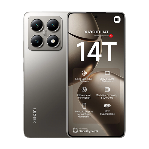 Pametni telefon Xiaomi 14T 5G Dual Sim 12GB RAM 256GB - Grey