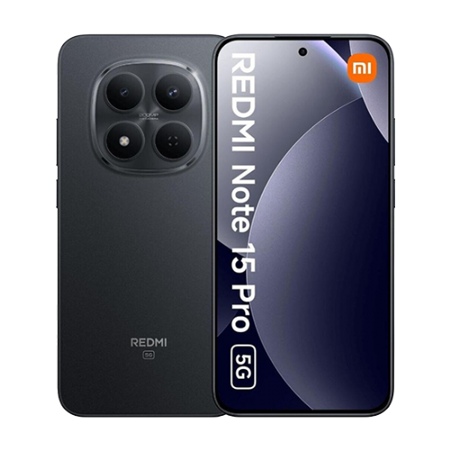 Pametni telefon Xiaomi Redmi Note 15 Pro 5G 512GB črn, AMOLED 120Hz, 12GB RAM, 200MP kamera, IP68