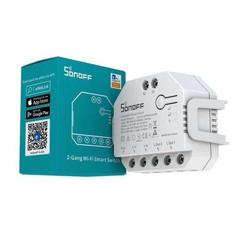 Pametno stikalo Sonoff Dual R3, Wi-Fi