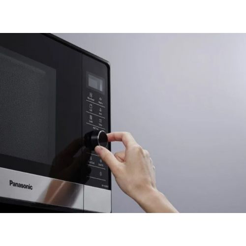 Panasonic NN-GD38HSSUG mikrovalna pećnica, s inverterom i roštiljem, 1000 W + 1000 W, 23 l, 28,5 cm