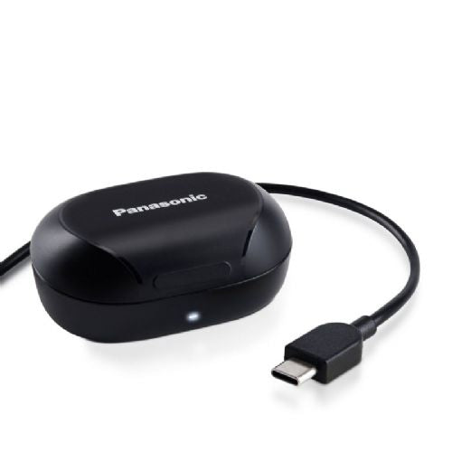 Brezžične slušalke Panasonic TWS RZ-B120WDE-K, XBS, Bluetooth, do 26 ur predvajanja, IPX 4, črne