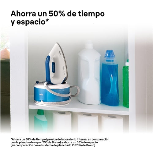 Parna likalna postaja Braun CareStyle Compact IS 2143, bela/modra