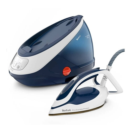 Parna likalna postaja Tefal Pro Express Protect GV 9221 EO, modra/bela