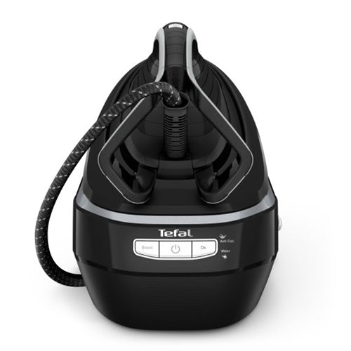 Tefal Pro Express Vision GV9821 parna glačalica, 180 g/min, dodatna para 300 g/min, crna/srebrna