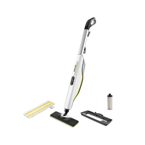 Parni čistilec Karcher SC 3 Upright EasyFix, 1600 W, s setom za čiščenje tal EasyFix, bela/črna