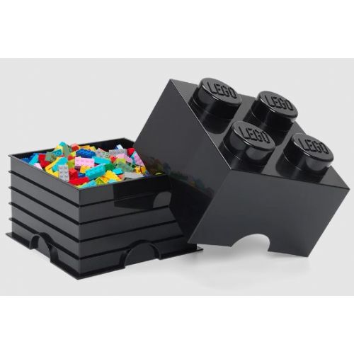Lego®: Škatla za shranjevanje z gradnikom 4 - Črna (40031733)