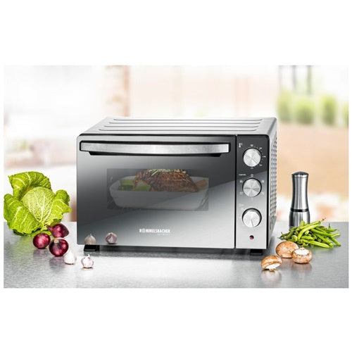 Pečica za peko in žar Rommelsbacher BGS 1500, srebrna/črna